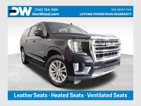 Black 2021 GMC Yukon XL SLT for sale in Logan, OH