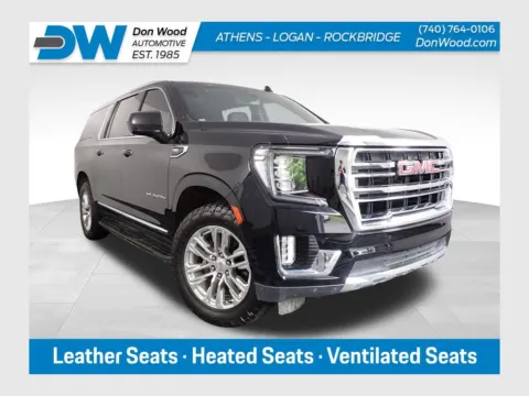 Black 2021 GMC Yukon XL SLT for sale in Logan, OH