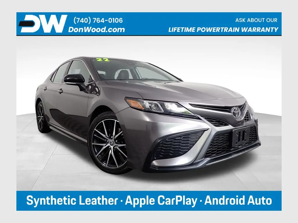 Gray 2022 Toyota Camry SE for sale in Logan, OH