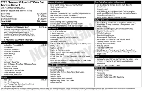 More photos of 2023 Chevrolet Colorado LT at Don Wood Chevrolet, OH