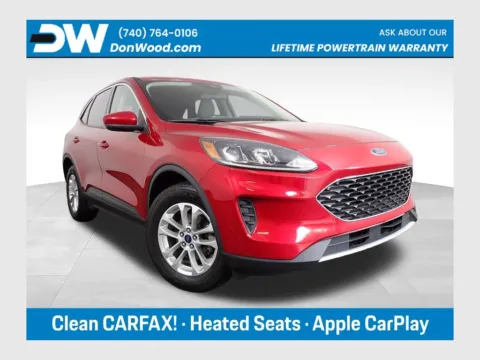 Red 2020 Ford Escape SE for sale in Logan, OH