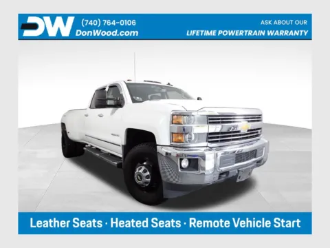 White 2015 Chevrolet Silverado 3500HD LTZ for sale in Logan, OH