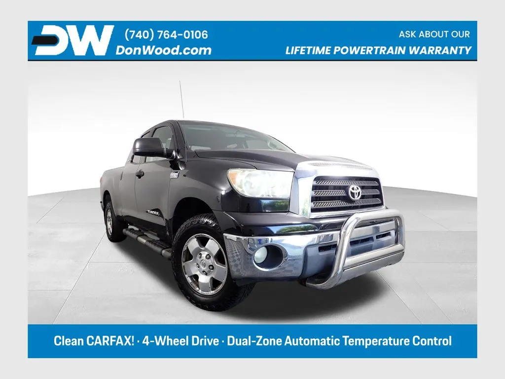 Black 2008 Toyota Tundra SR5 for sale in Logan, OH