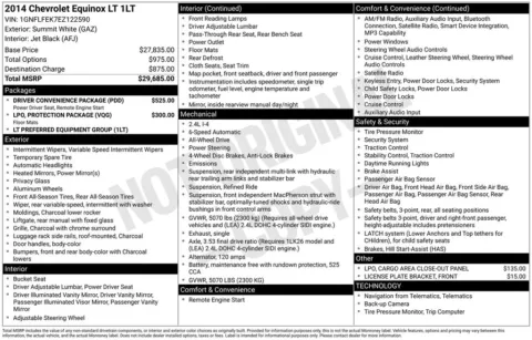 More photos of 2014 Chevrolet Equinox LT at Don Wood Chevrolet, OH