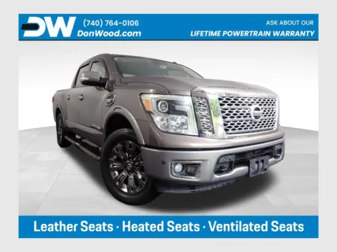 Brown 2017 Nissan Titan Platinum Reserve for sale in Logan, OH