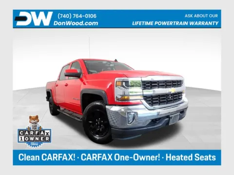 Red 2017 Chevrolet Silverado 1500 LT for sale in Logan, OH
