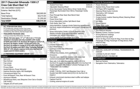 Another view of 2017 Chevrolet Silverado 1500 LT for sale in Logan, OH at Don Wood Chevrolet