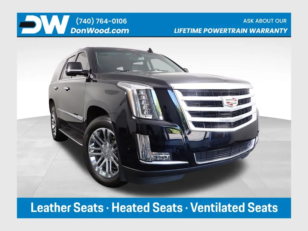 Black 2019 Cadillac Escalade for sale in Logan, OH