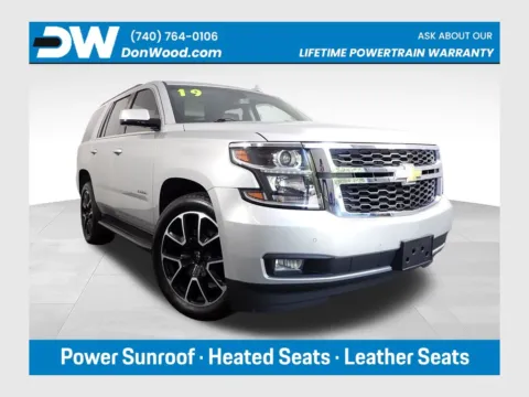 Silver 2019 Chevrolet Tahoe LT for sale in Logan, OH