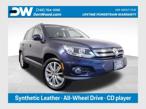 Blue 2014 Volkswagen Tiguan SE for sale in Logan, OH