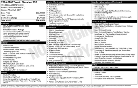 More photos of 2026 GMC Terrain Elevation at Don Wood Chevrolet, OH