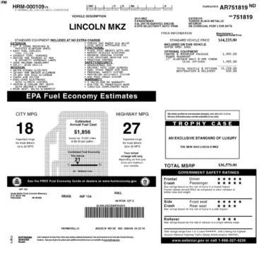 More photos of 2010 Lincoln MKZ at Don Wood Chevrolet, OH