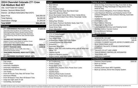 More photos of 2024 Chevrolet Colorado Z71 at Don Wood Chevrolet, OH