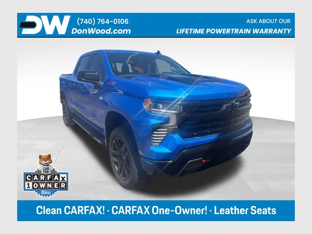 Blue 2025 Chevrolet Silverado 1500 LT Trail Boss for sale in Logan, OH