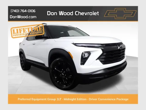 White 2026 Chevrolet TrailBlazer LT for sale in Logan, OH
