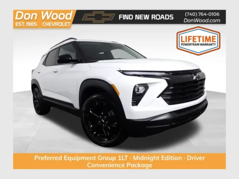 White 2026 Chevrolet TrailBlazer LT for sale in Logan, OH