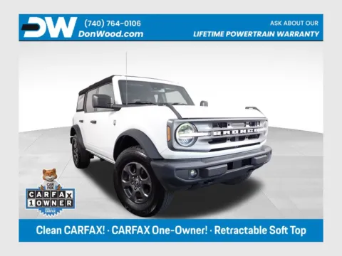 White 2024 Ford Bronco Big Bend for sale in Logan, OH