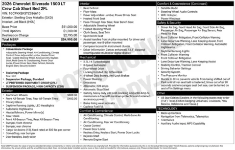 More photos of 2026 Chevrolet Silverado 1500 LT at Don Wood Chevrolet, OH
