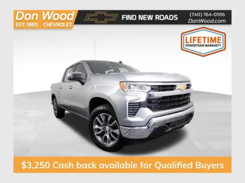Gray 2026 Chevrolet Silverado 1500 LT for sale in Logan, OH