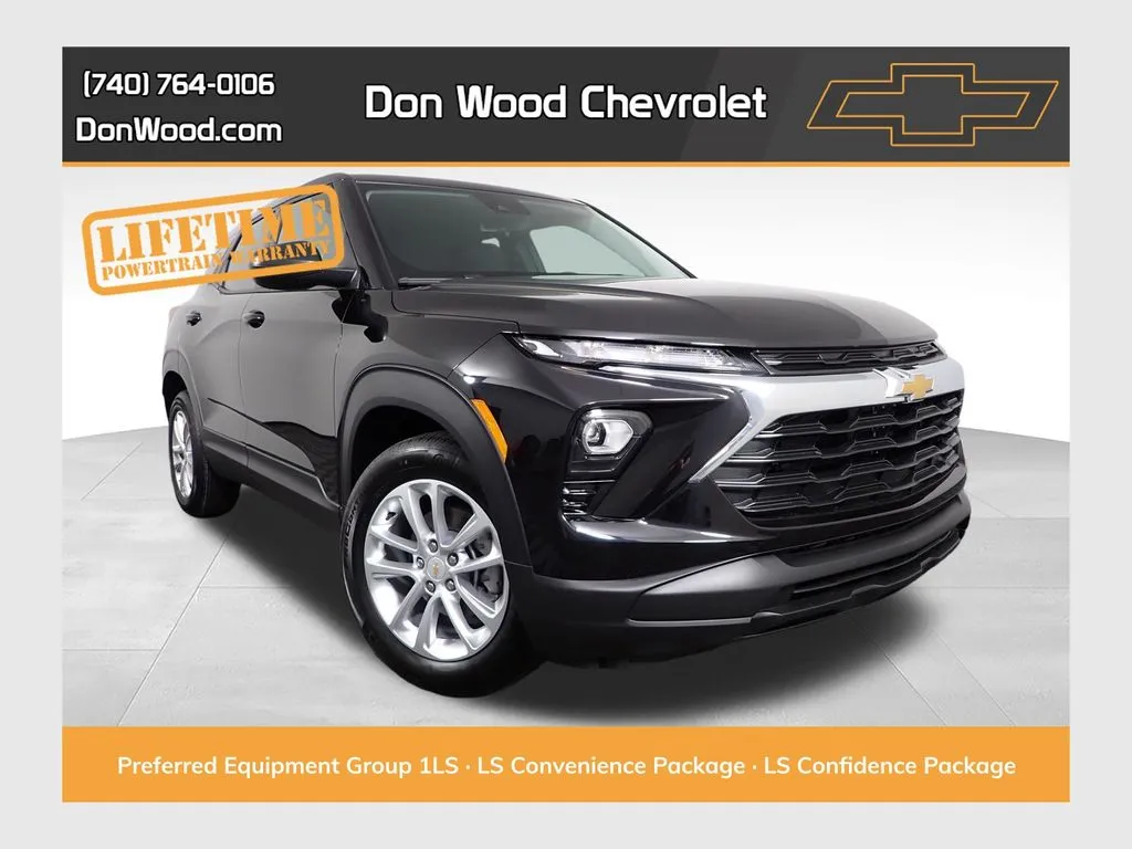 Black 2026 Chevrolet TrailBlazer LS for sale in Logan, OH