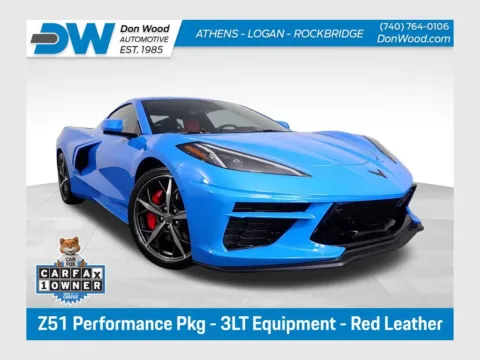 Blue 2022 Chevrolet Corvette Stingray for sale in Logan, OH