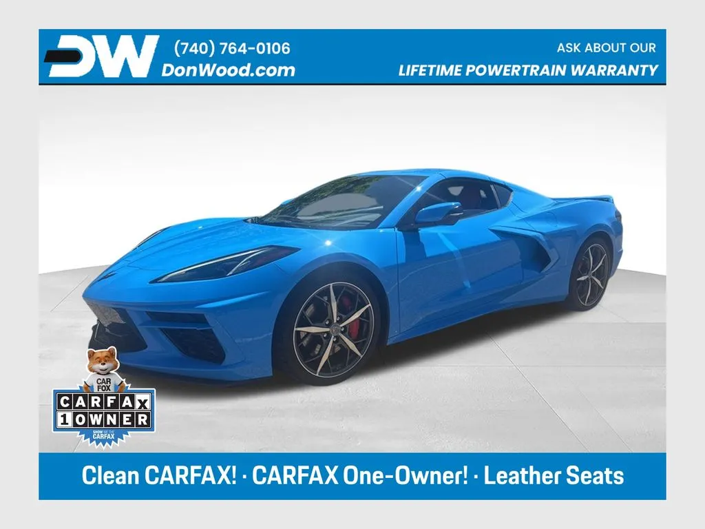 Blue 2022 Chevrolet Corvette Stingray for sale in Logan, OH