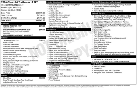 More photos of 2026 Chevrolet TrailBlazer LT at Don Wood Chevrolet, OH