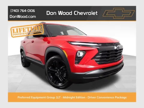 Red 2026 Chevrolet TrailBlazer LT for sale in Logan, OH