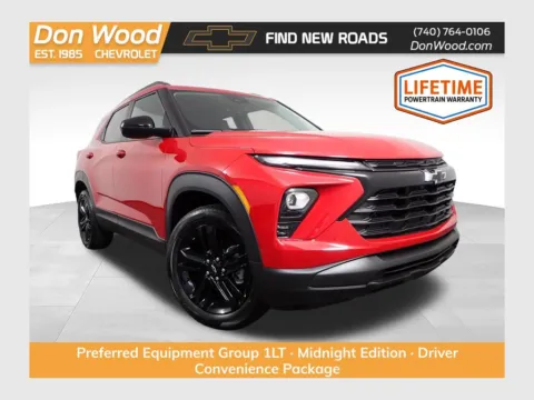 Red 2026 Chevrolet TrailBlazer LT for sale in Logan, OH