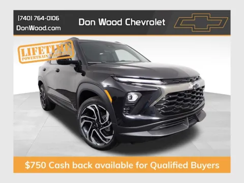 Black 2026 Chevrolet TrailBlazer RS for sale in Logan, OH
