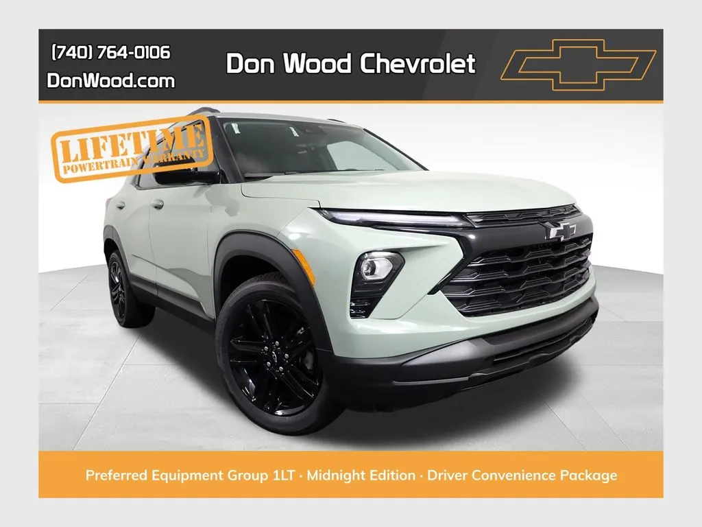 Green 2026 Chevrolet TrailBlazer LT for sale in Logan, OH