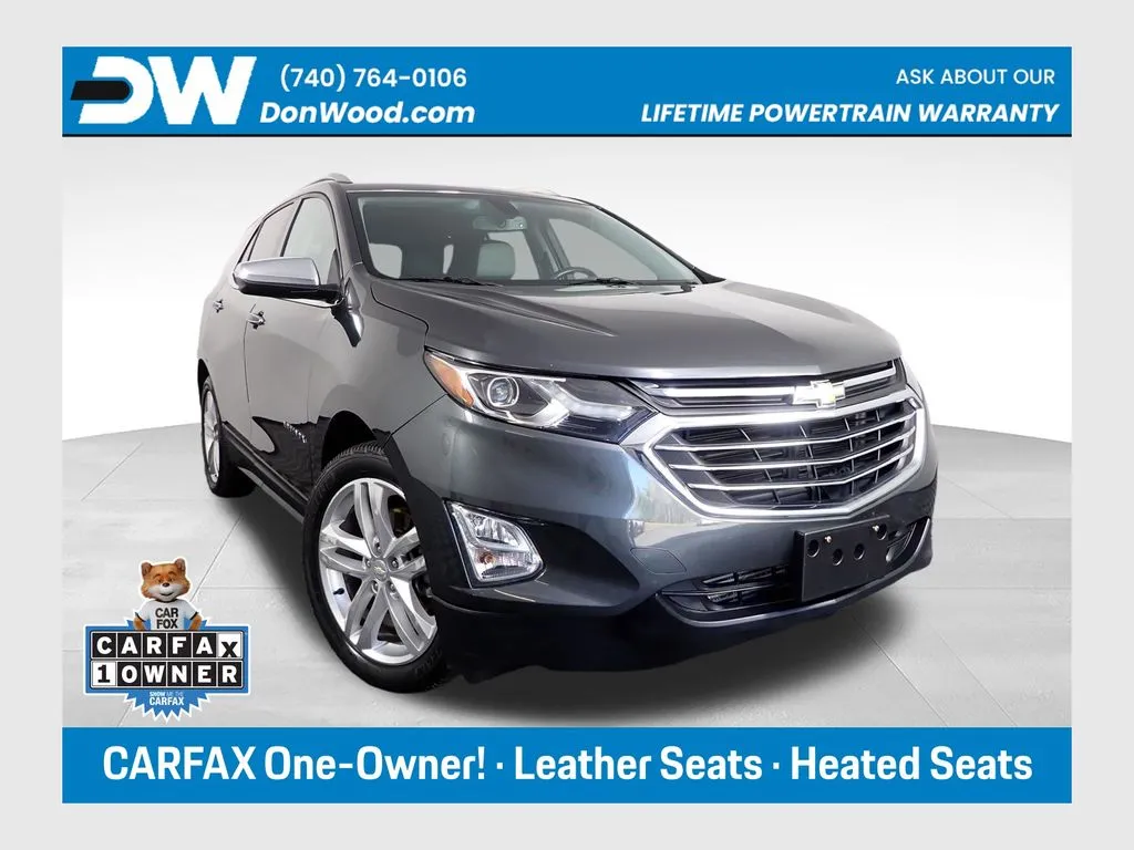 Gray 2018 Chevrolet Equinox Premier for sale in Logan, OH