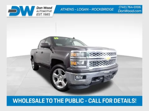 Gray 2015 Chevrolet Silverado 1500 LT for sale in Logan, OH