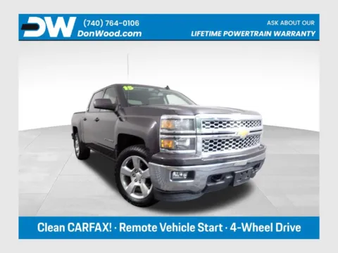 Gray 2015 Chevrolet Silverado 1500 LT for sale in Logan, OH