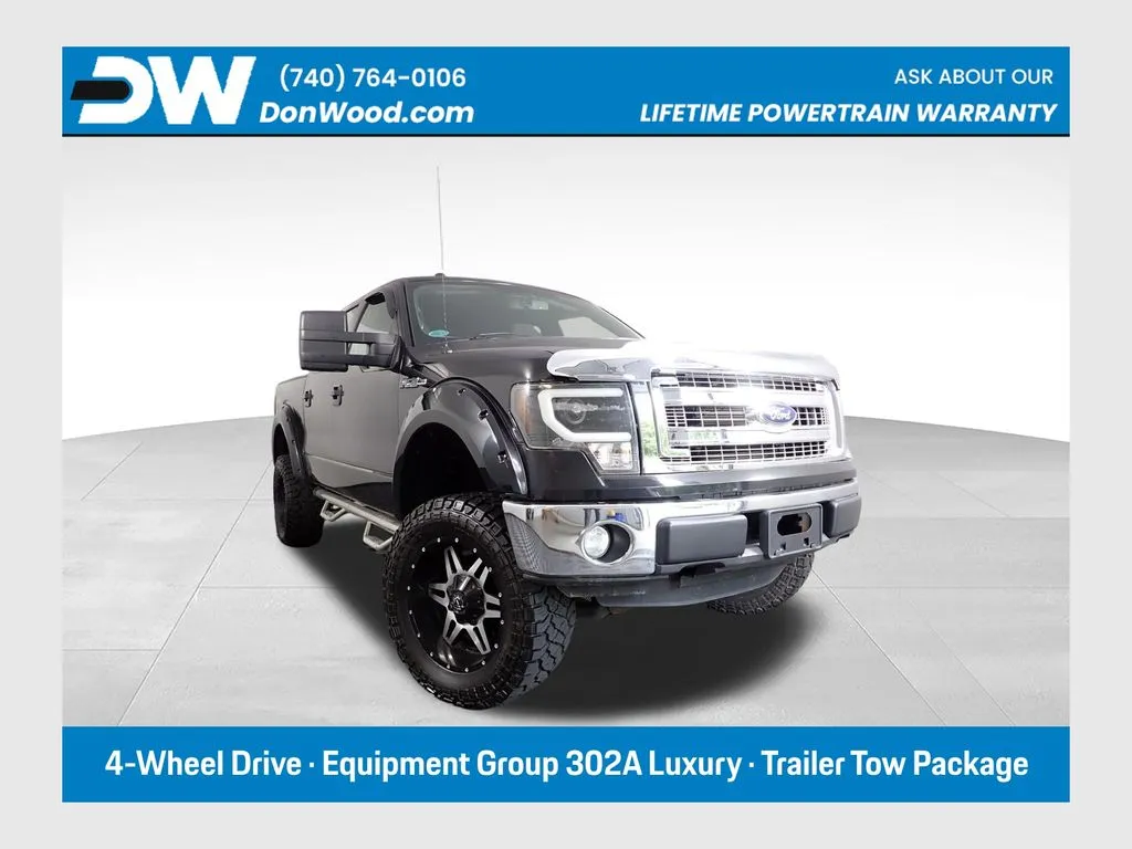 Black 2013 Ford F-150 XLT for sale in Logan, OH