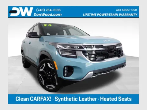 Blue 2025 Kia Seltos SX for sale in Logan, OH