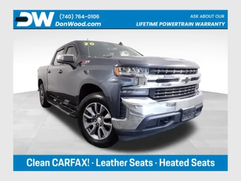 Gray 2020 Chevrolet Silverado 1500 LT for sale in Logan, OH