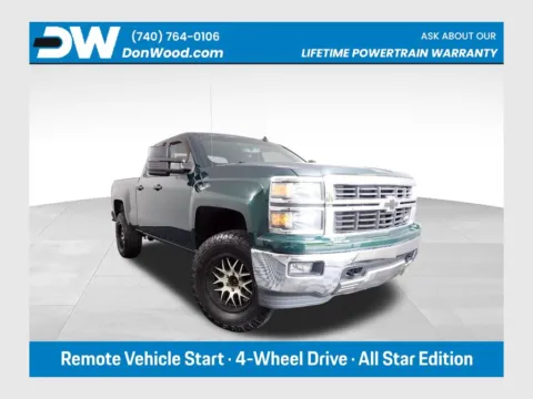 Green 2014 Chevrolet Silverado 1500 LT for sale in Logan, OH
