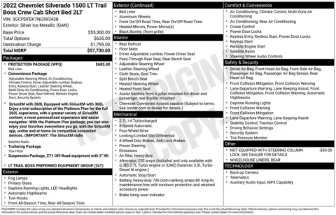 Photos of 2022 Chevrolet Silverado 1500 LT Trail Boss for sale in Logan, OH at Don Wood Chevrolet