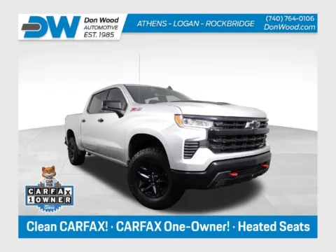 Silver 2022 Chevrolet Silverado 1500 LT Trail Boss for sale in Logan, OH
