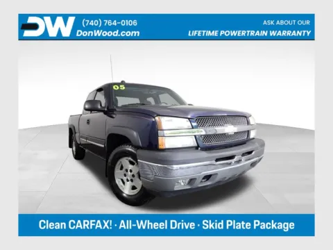 Blue 2005 Chevrolet Silverado 1500 Z71 for sale in Logan, OH
