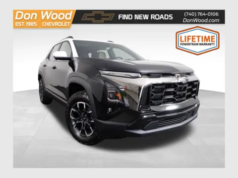 Black 2026 Chevrolet Equinox ACTIV for sale in Logan, OH