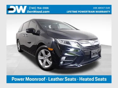Black 2018 Honda Odyssey EX-L for sale in Logan, OH
