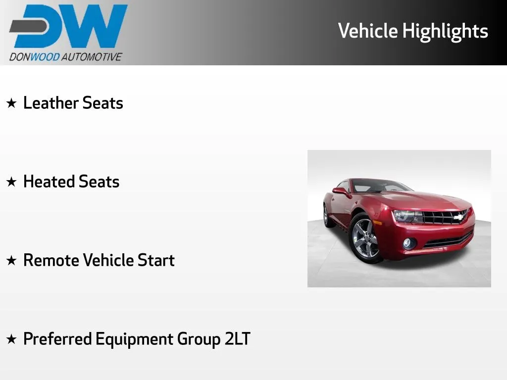 2010 Chevrolet Camaro 2LT - Photo 6