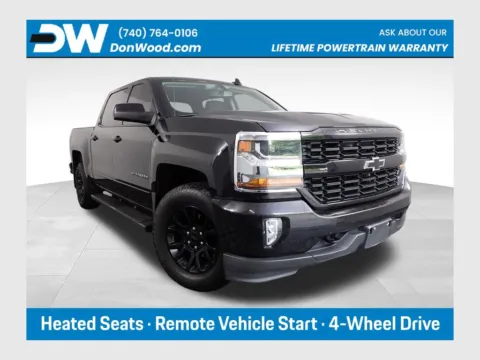 Black 2018 Chevrolet Silverado 1500 LT for sale in Logan, OH
