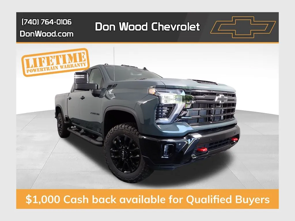 Gray 2026 Chevrolet Silverado 2500HD LT for sale in Logan, OH