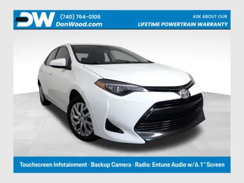 White 2017 Toyota Corolla L for sale in Logan, OH