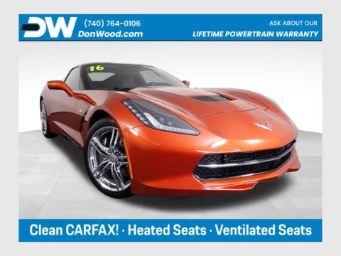 Orange 2016 Chevrolet Corvette Stingray for sale in Logan, OH