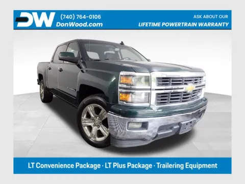 Green 2015 Chevrolet Silverado 1500 LT for sale in Logan, OH