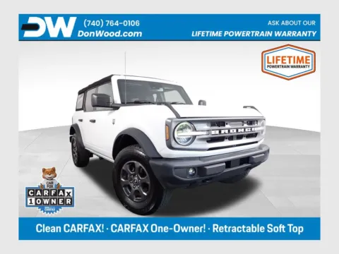 White 2024 Ford Bronco Big Bend for sale in Logan, OH